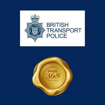 British Transport Police Get Pride 365 Certified